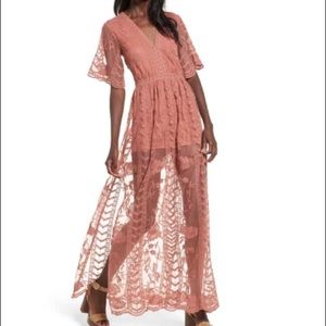 Socialite Dress Overlay Romper